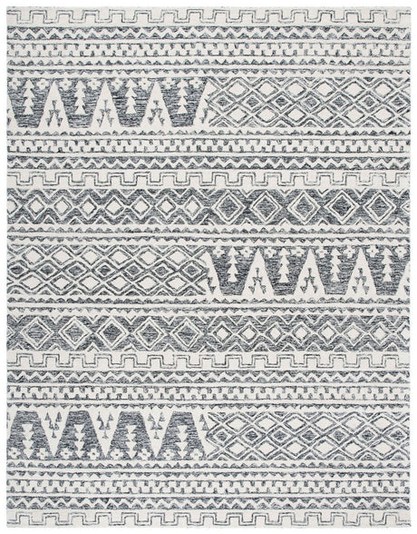 Safavieh Abstract Abt557A Ivory/Black Rug.