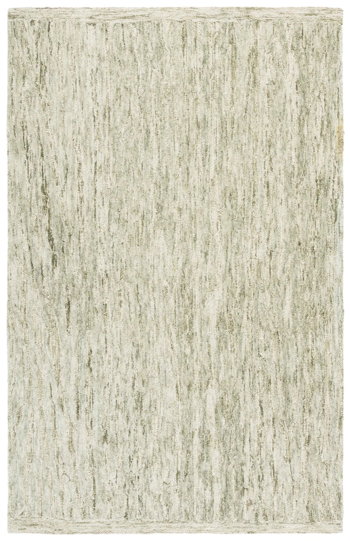 Safavieh Abstract 4'-0" x 6'-0" Rug in Green / Ivory