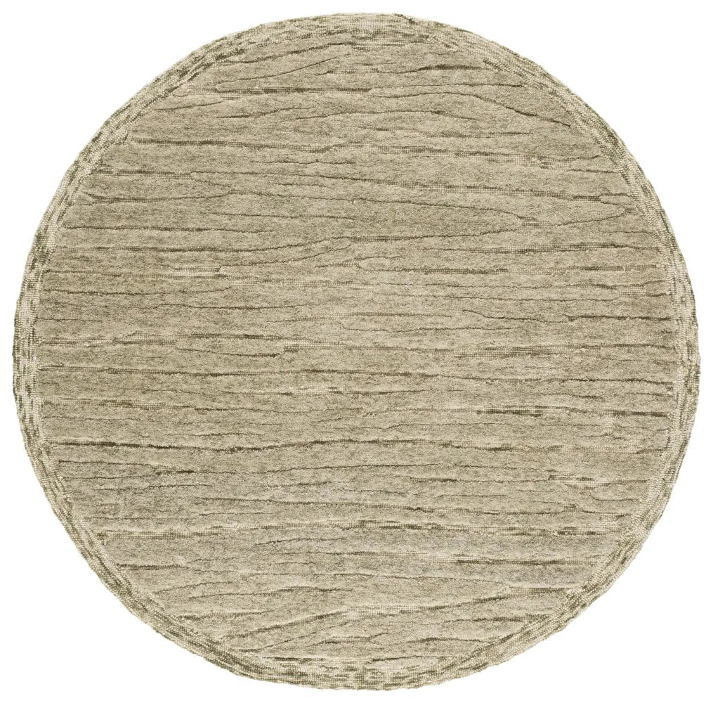 Safavieh Abstract 6'-0" x 6'-0" Rug in Green / Ivory