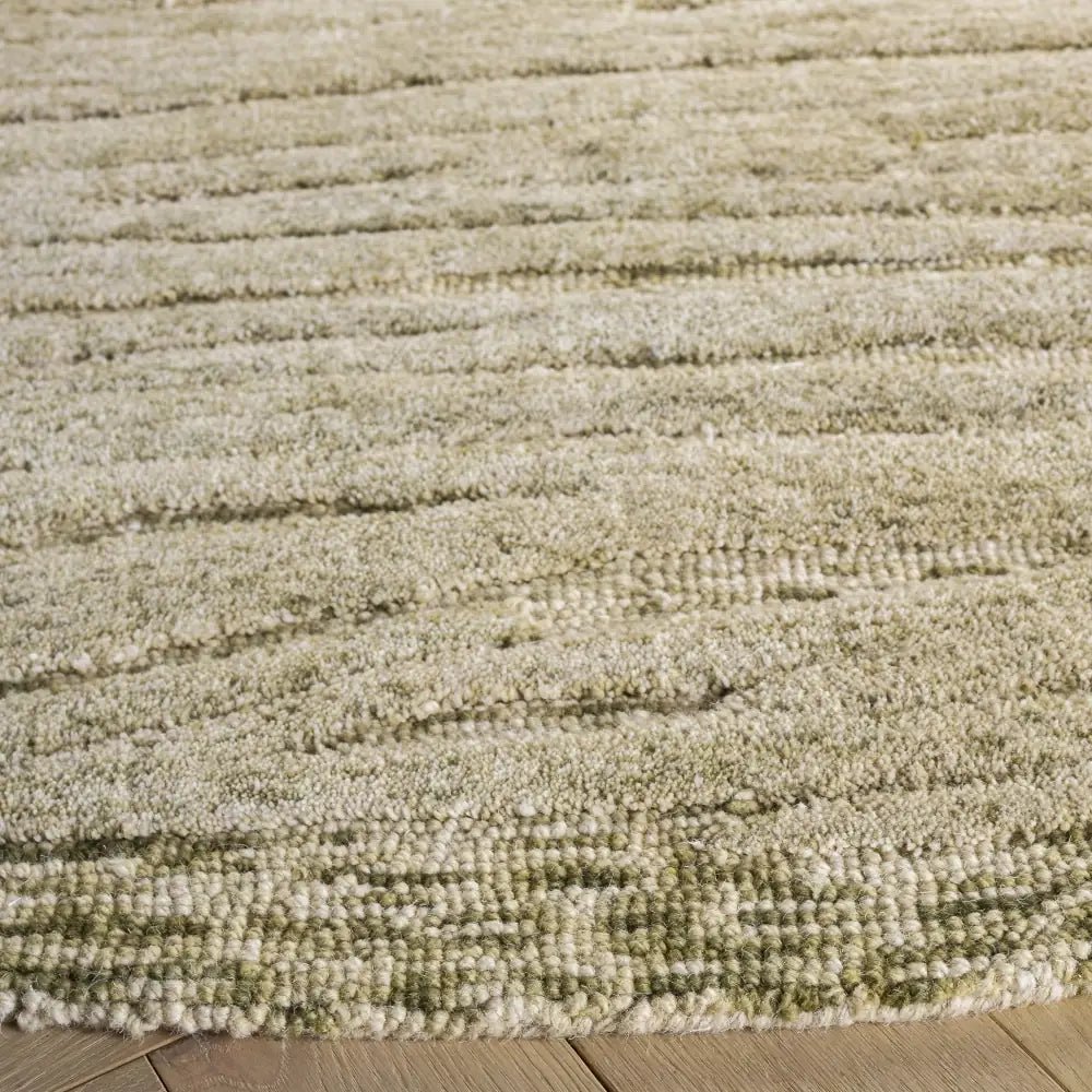 Safavieh Abstract 6'-0" x 6'-0" Rug in Green / Ivory