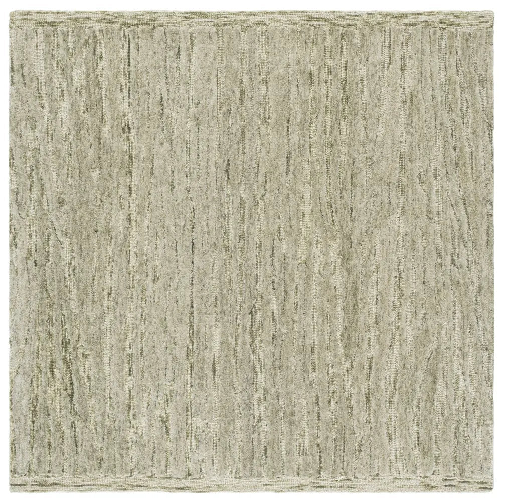 Safavieh Abstract 6'-0" x 6'-0" Rug in Green / Ivory