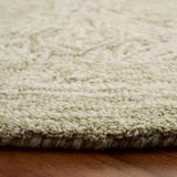 Safavieh Abstract 6'-0" x 6'-0" Rug in Green / Ivory