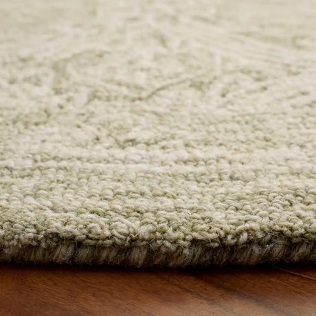 Safavieh Abstract 6'-0" x 6'-0" Rug in Green / Ivory
