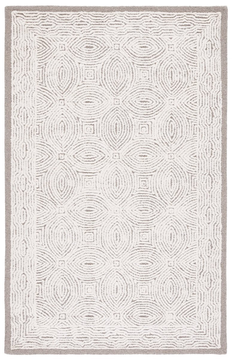 Safavieh Abstract Abt575B Beige/Ivory Rug.