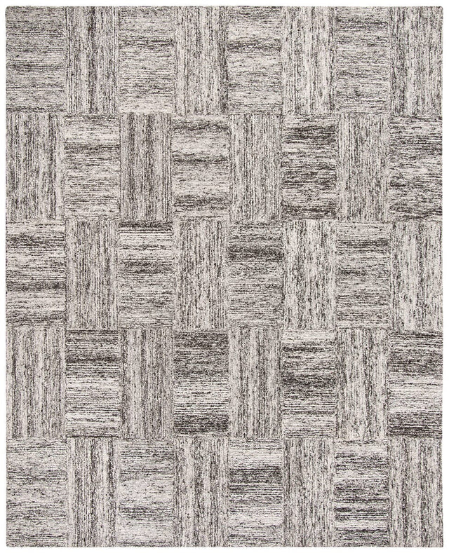 Safavieh Abstract Abt601A Ivory / Charcoal Rugs.