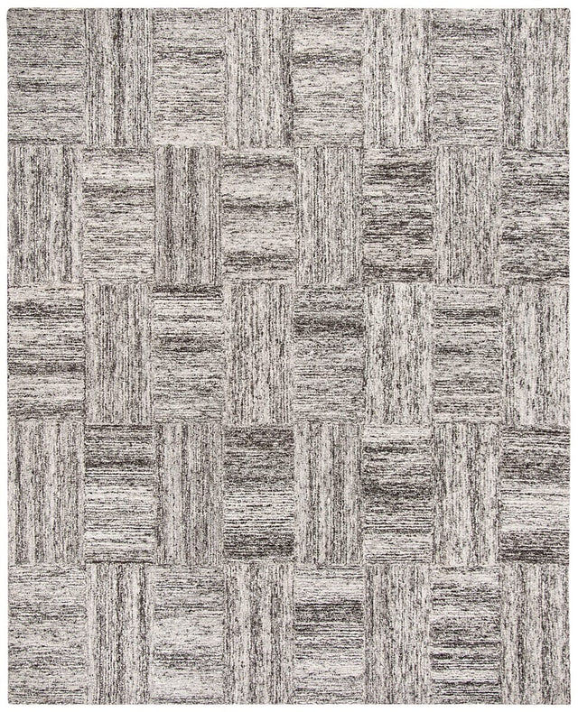 Safavieh Abstract Abt601A Ivory / Charcoal Rugs.