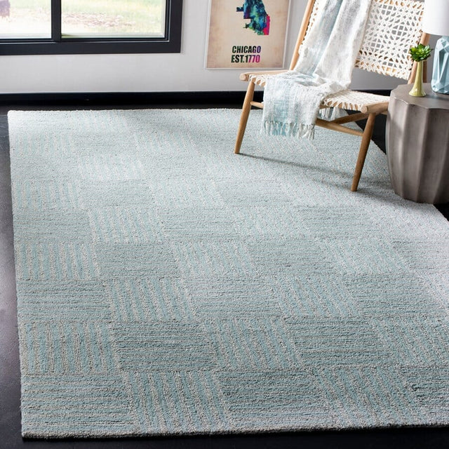 Safavieh Abstract Abt602M Blue / Grey Rugs.