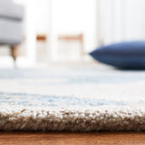 Safavieh Abstract Abt603B Beige/Blue Rug.