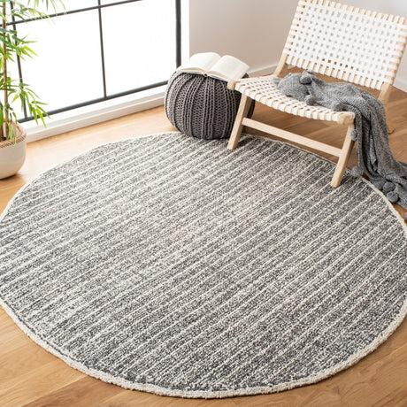 Safavieh Abstract Abt605A Ivory/Black Rug.