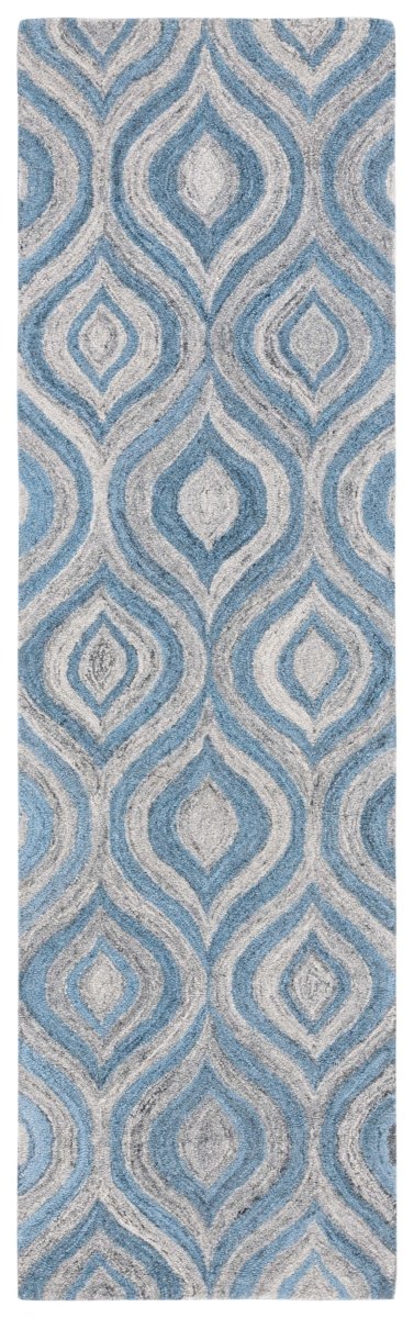 Safavieh Abstract Abt606F Grey/Blue Rug - Safavieh - abt606f - 28