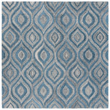 Safavieh Abstract Abt606F Grey/Blue Rug.