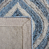 Safavieh Abstract Abt606F Grey/Blue Rug.