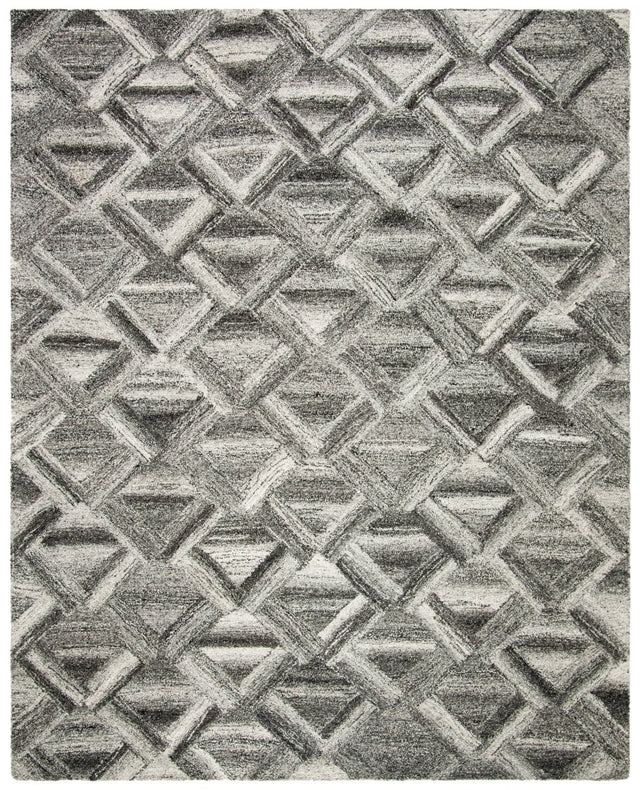 Safavieh Abstract Abt607F Grey/Black Rug.