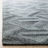 Safavieh Abstract Abt607M Blue/Black Rug.