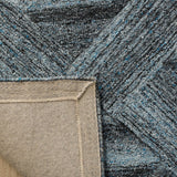 Safavieh Abstract Abt607M Blue/Black Rug.