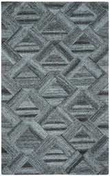 Safavieh Abstract Abt607M Blue/Black Rug.