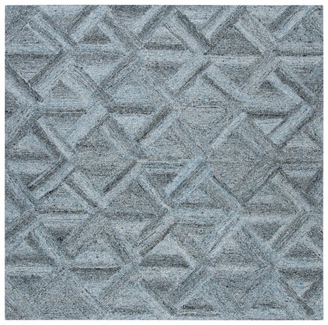 Safavieh Abstract Abt607M Blue/Black Rug.