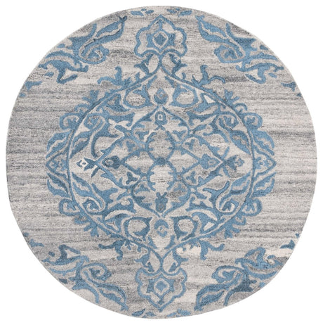 Safavieh Abstract Abt608F Grey/Blue Rug - Safavieh - abt608f - 6r