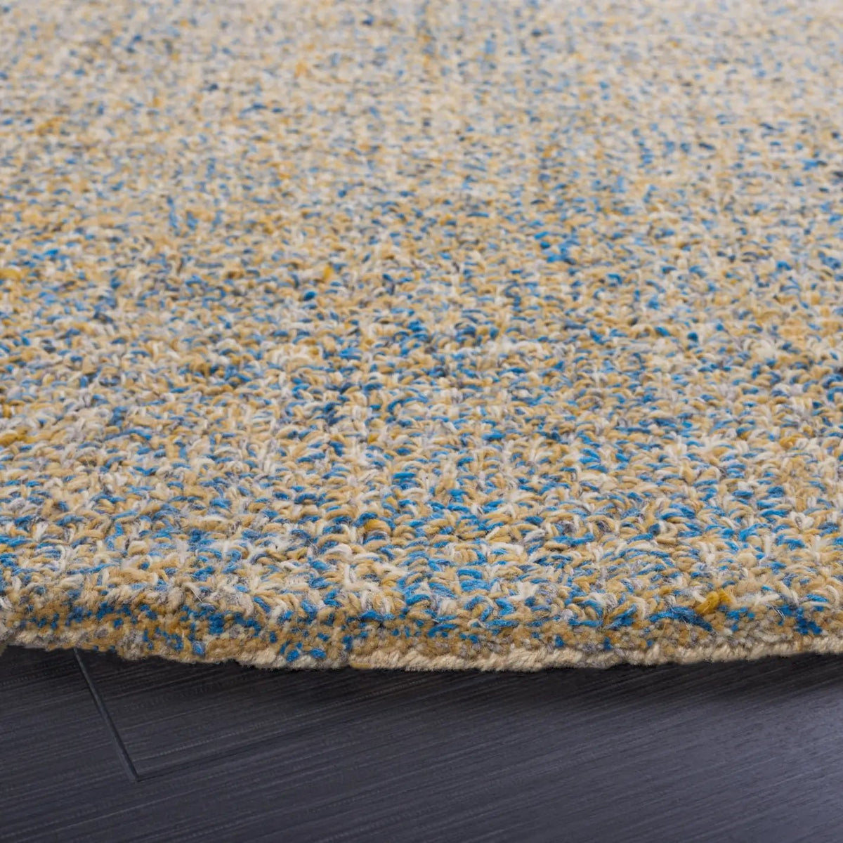 Safavieh Abstract 6'-0" x 6'-0" Rug in Blue / Gold