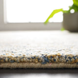 Safavieh Abstract Abt611M Blue/Gold Rug.