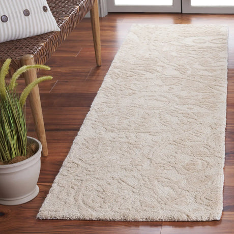 Safavieh Abstract 2'-3" x 8'-0" Rug in Beige / Ivory