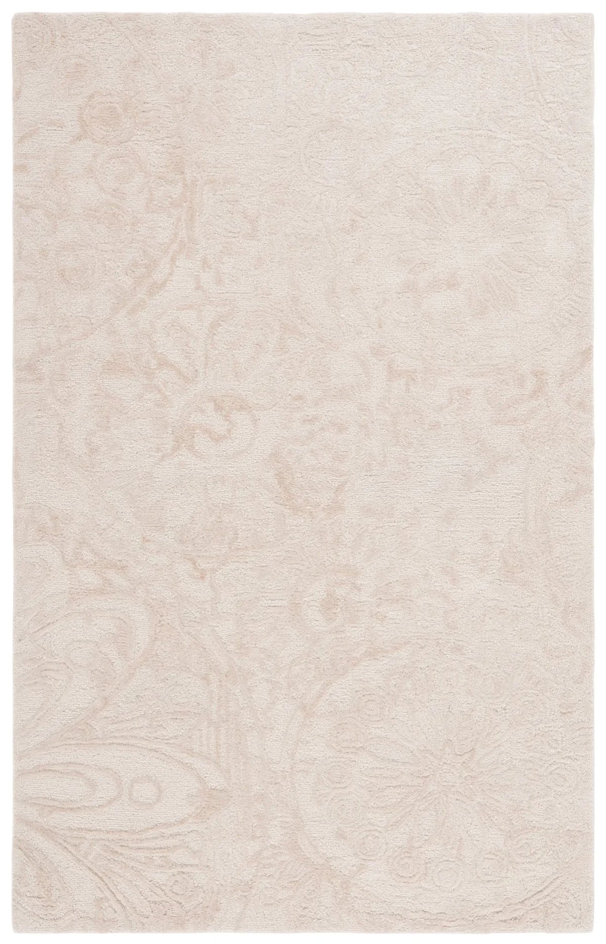 Safavieh Abstract 4'-0" x 6'-0" Rug in Beige / Ivory