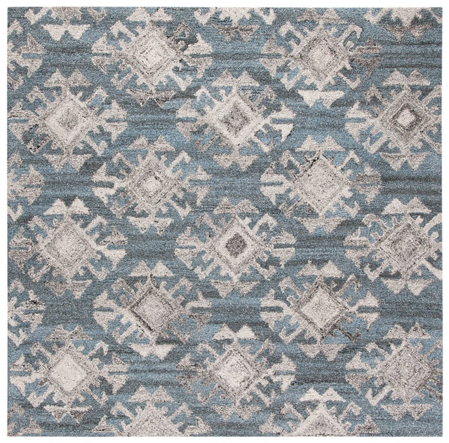 Safavieh Abstract Abt613F Grey/Black Rug.