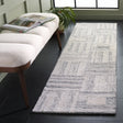 Safavieh Abstract 2'-3" x 8'-0" Rug in Grey