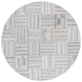 Safavieh Abstract 6'-0" x 6'-0" Rug in Grey