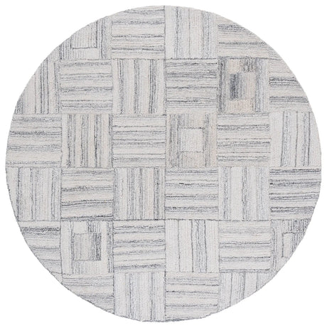 Safavieh Abstract 6'-0" x 6'-0" Rug in Grey