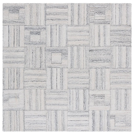 Safavieh Abstract 6'-0" x 6'-0" Rug in Grey