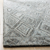 Safavieh Abstract Abt618M Blue/Black Rug.
