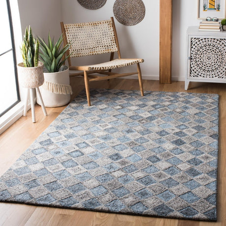 Safavieh Abstract Abt626F Grey/Blue Rug - Safavieh - abt626f - 2