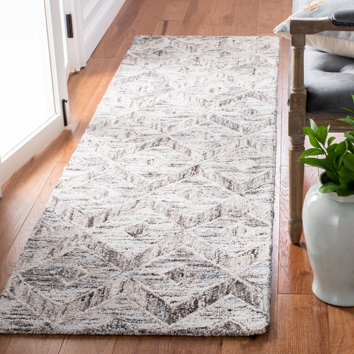 Safavieh Abstract Abt631F Grey/Beige Rugs.