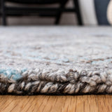 Safavieh Abstract Abt642F Grey/Turquoise Rugs.