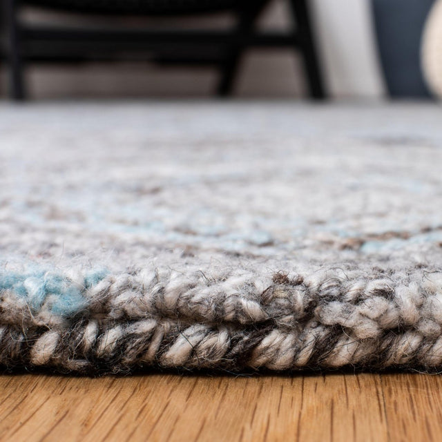 Safavieh Abstract Abt642F Grey/Turquoise Rugs.