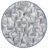 Safavieh Abstract Abt646M Blue/Brown Rugs.