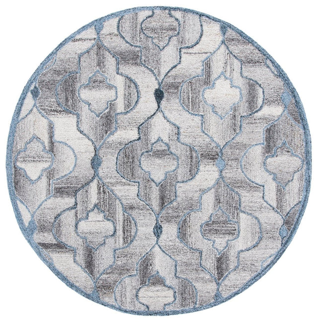 Safavieh Abstract Abt646M Blue/Brown Rugs.