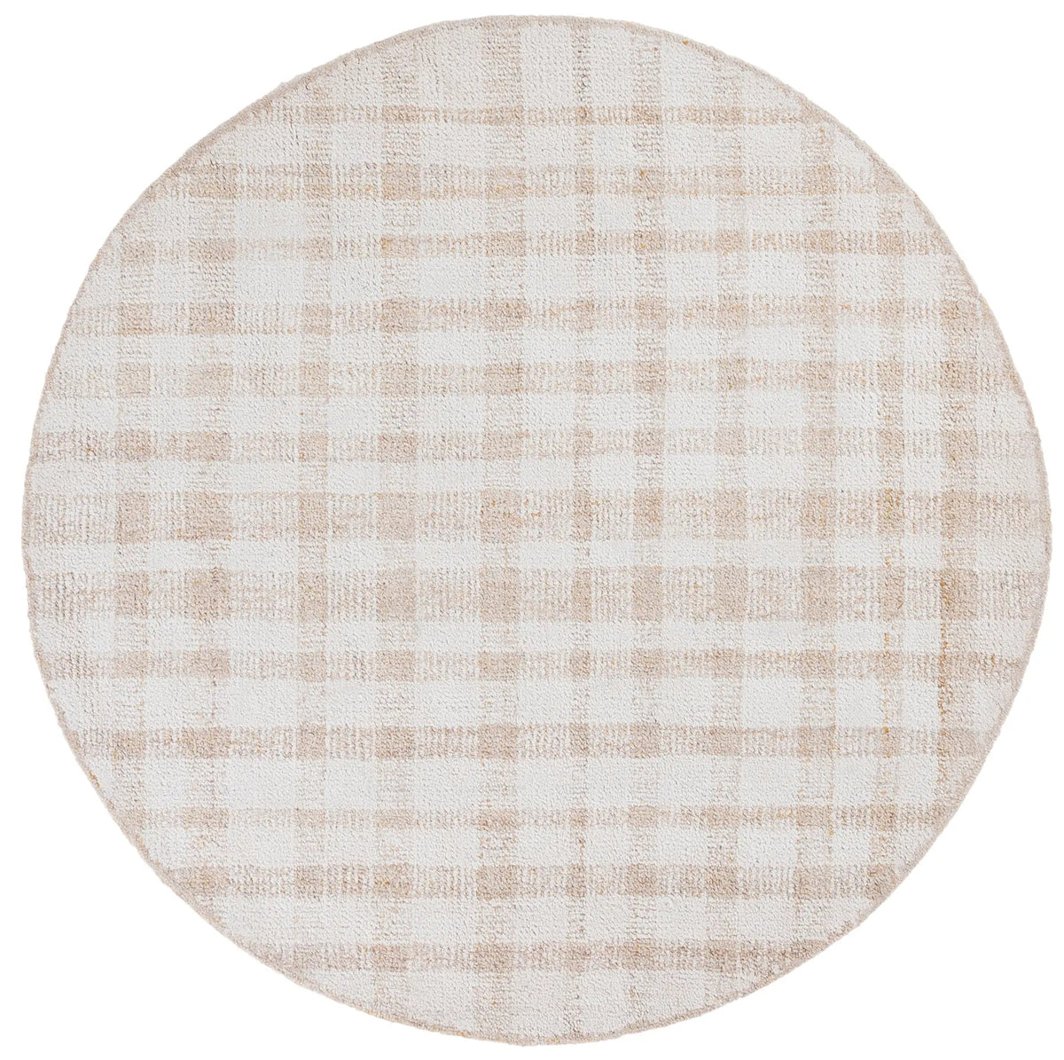 Safavieh Abstract 6'-0" x 6'-0" Rug in Ivory / Gold