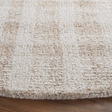 Safavieh Abstract 6'-0" x 6'-0" Rug in Ivory / Gold