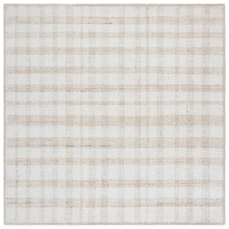 Safavieh Abstract 6'-0" x 6'-0" Rug in Ivory / Gold