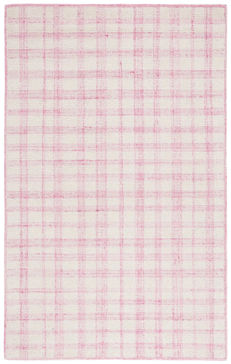 Safavieh Abstract 4'-0" x 6'-0" Rug in Ivory / Pink