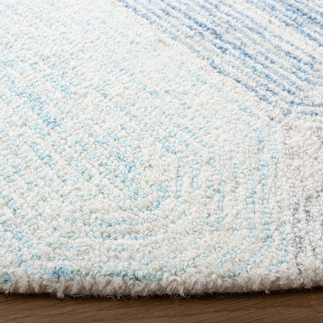 Safavieh Abstract Abt650A Ivory/Blue Rugs.