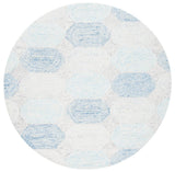 Safavieh Abstract Abt650A Ivory/Blue Rugs.