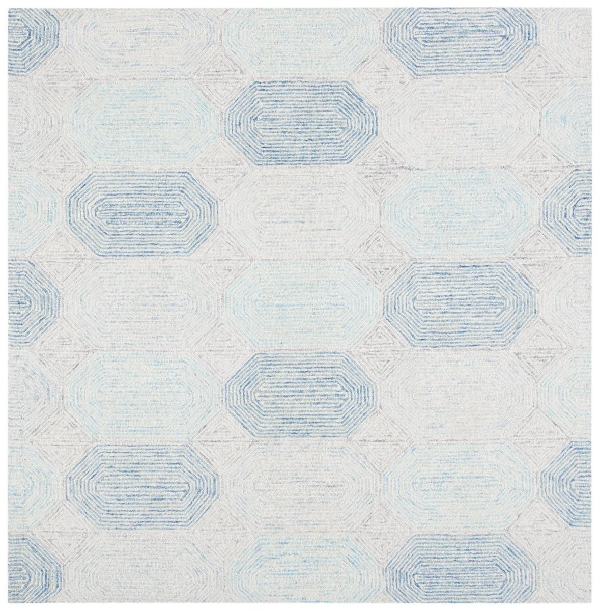 Safavieh Abstract Abt650A Ivory/Blue Rugs.