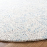 Safavieh Abstract Abt654A Ivory/Light Blue Rugs.