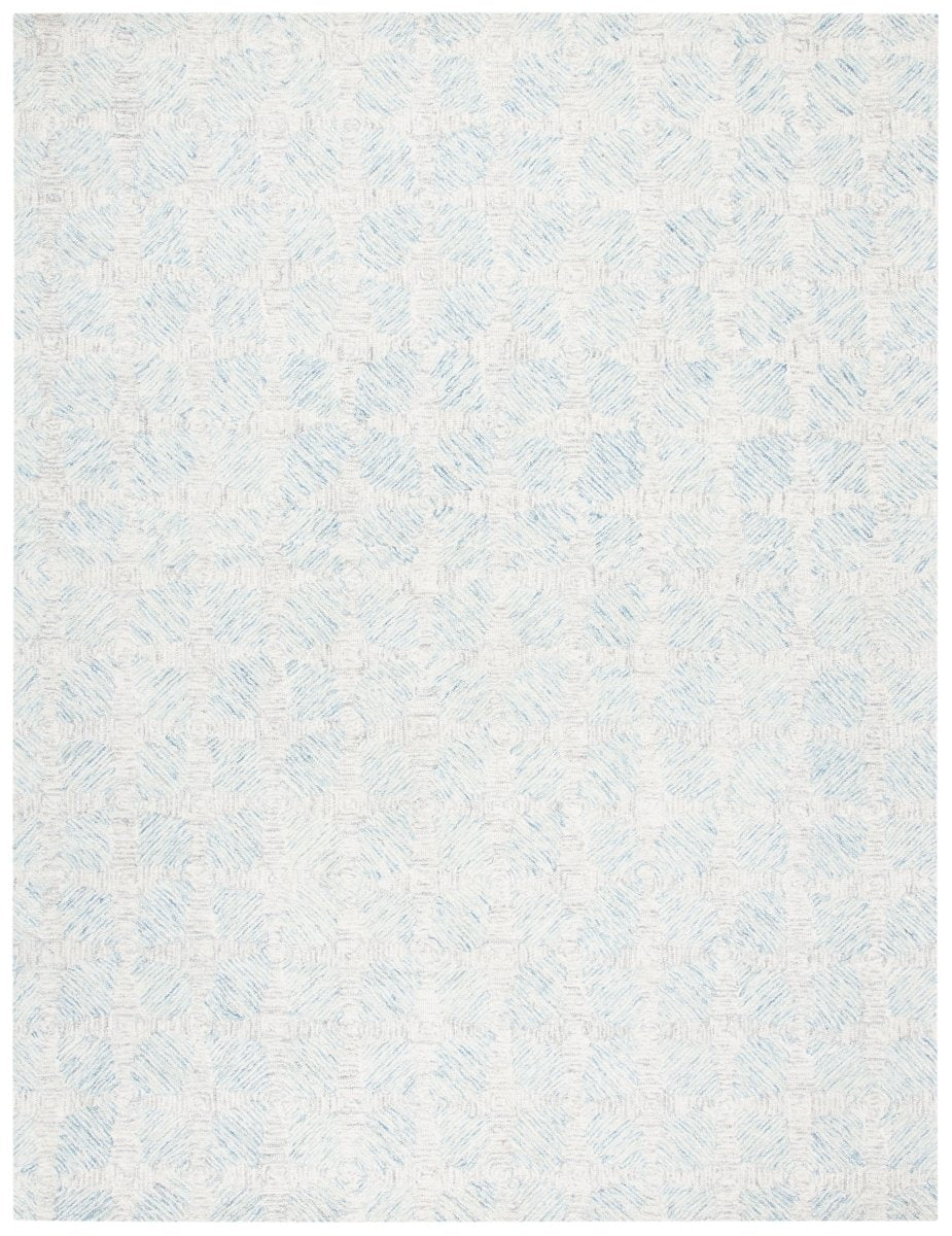 Safavieh Abstract Abt654A Ivory/Light Blue Rugs.