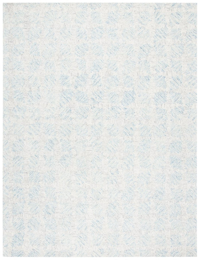 Safavieh Abstract Abt654A Ivory/Light Blue Rugs.