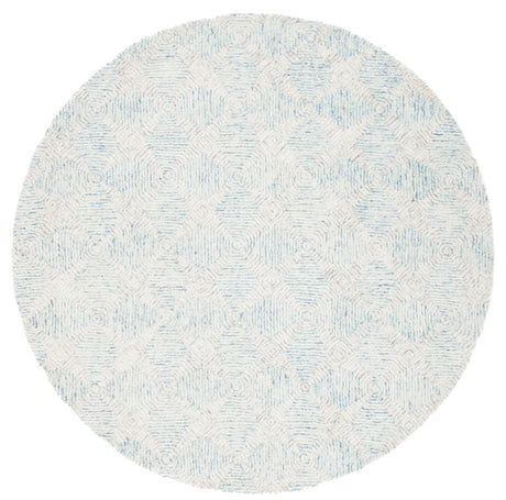 Safavieh Abstract Abt654A Ivory/Light Blue Rugs.