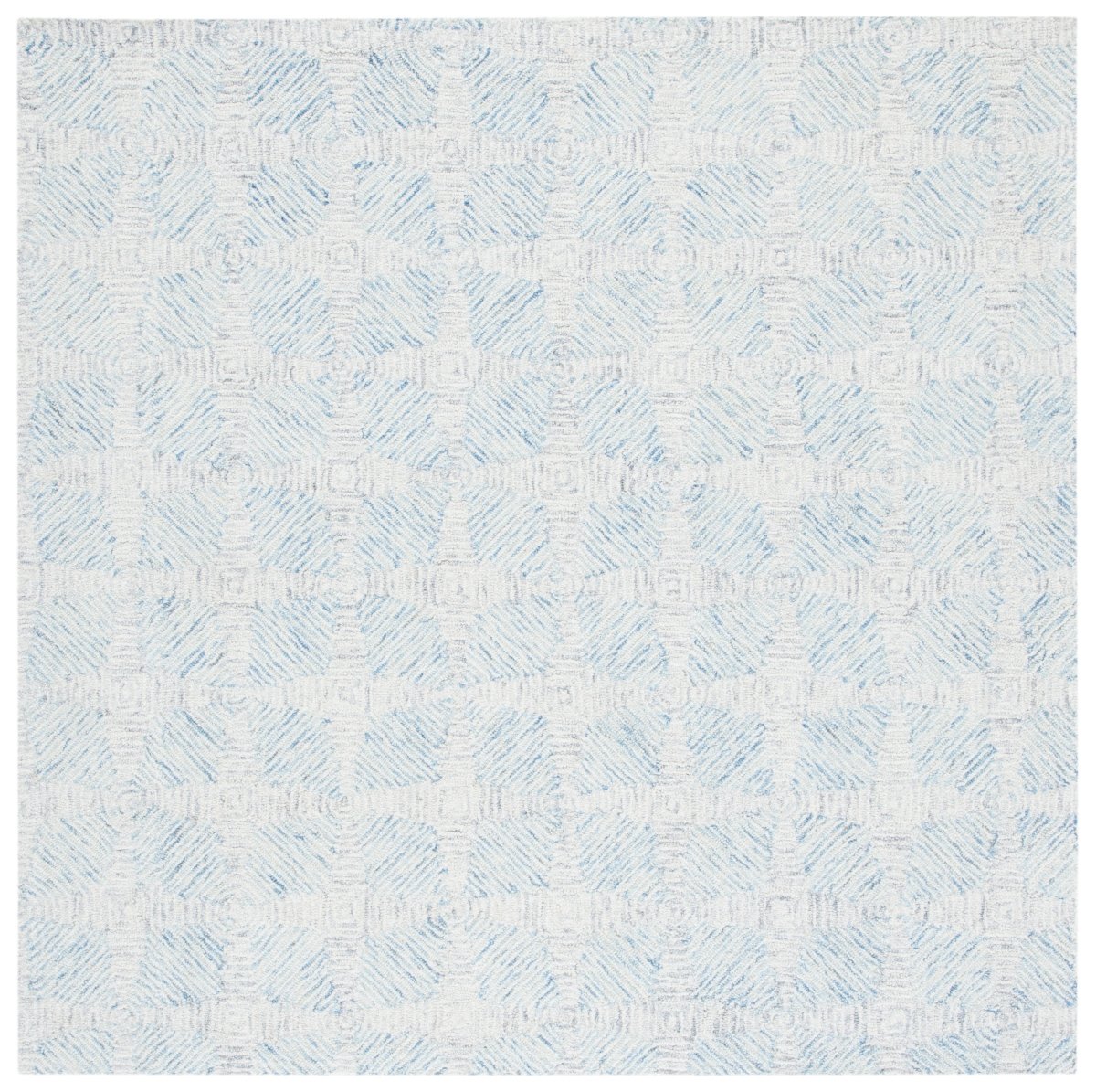 Safavieh Abstract Abt654A Ivory/Light Blue Rugs.